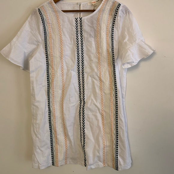 Roolee orange creek embroidered bell sleeve top - Picture 1 of 3